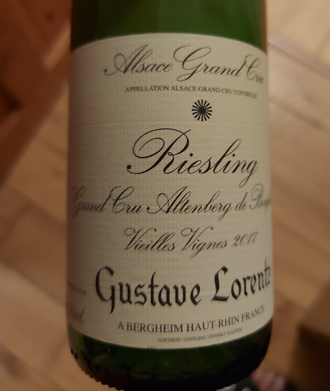 Gustave Lorentz Grand Cru Altenberg de Bergheim Riesling Vieilles Vignes 2